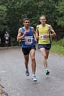 Jonny Taylor (Morpeth) and Ross Houston (Central AC) lon the 3rd leg of the senior mens 6 stage relay at the ERRA Mens 6 and Womens 4 Stage Road Relays, Sutton Park, Birmingham Road Relays.